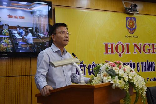 Bộ, ngành Tư pháp tiếp tục nỗ lực thực hiện tốt 'mục tiêu kép'