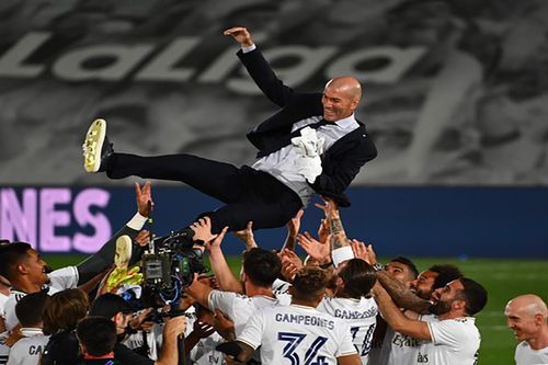 Real Madrid lần thứ 34 nâng cao chức vô địch La Liga