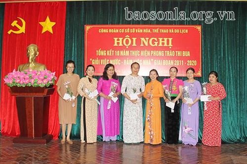 Công đoàn cơ sở Sở Văn hóa, Thể thao và Du lịch: 98% nữ cán bộ công chức 'Giỏi việc nước, đảm việc nhà'