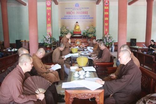 Phật giáo tỉnh Thái Bình sơ kết Phật sự