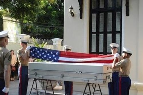Lễ hồi hương Hài cốt quân nhân Mỹ lần thứ 153