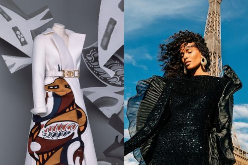 Dior may đồ cho nàng tiên cá, mẫu Balmain ngồi thuyền trên sông Seine