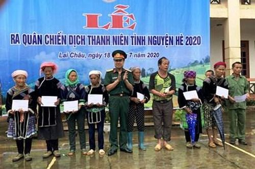 Lai Châu: Ra quân Chiến dịch thanh niên tình nguyện hè 2020