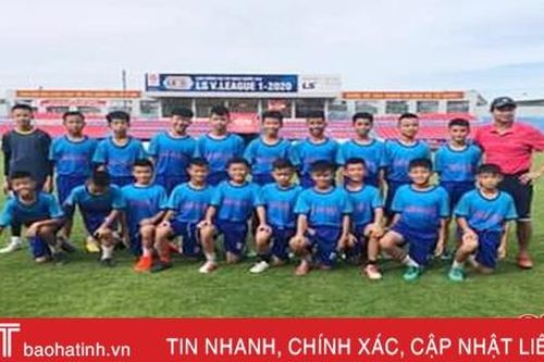 U13 Hà Tĩnh khởi đầu thuận lợi tại vòng loại Giải Bóng đá thiếu niên toàn quốc 2020