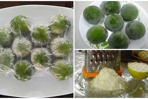 Chanh đông lạnh 'thần dược' chữa 'bách bệnh'