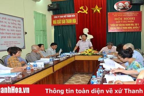 Góp ý bản thảo 'Tuyển tập Văn bia Thanh Hóa, tập 3 - Văn bia thời Lê Trung Hưng, quyển 2'