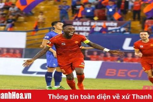 Hoàng Vũ Samson tỏa sáng, Thanh Hóa đánh bại chủ nhà Becamex Bình Dương