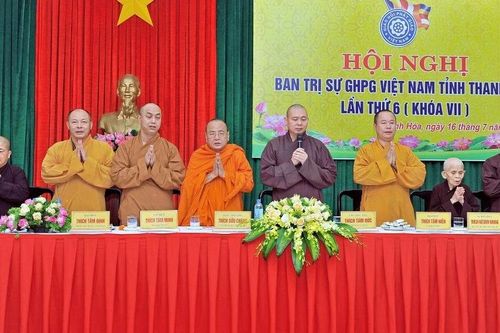 BTS GHPGVN tỉnh Thanh Hóa tổ chức hội nghị lần 6