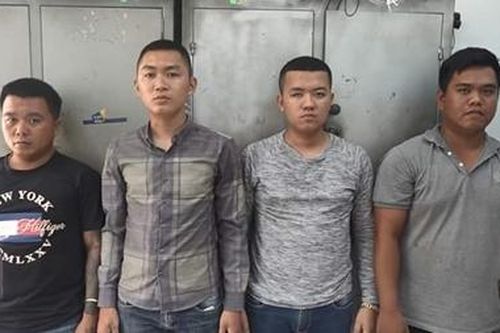 Tạm giữ 4 đối tượng tạt sơn đòi nợ vay 'tín dụng đen'
