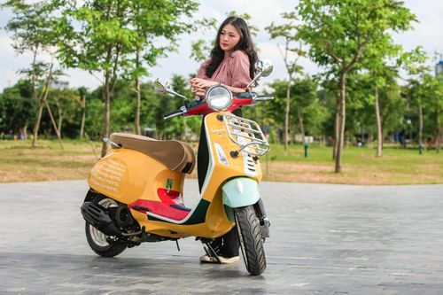 Chi tiết Vespa Primavera bản giới hạn 50 chiếc tại VN, giá 135 triệu