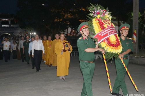 Đại lễ cầu siêu, tưởng niệm các anh hùng liệt sĩ