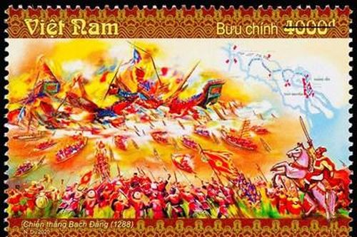 Phát hành bộ tem về Chiến thắng Bạch Đằng