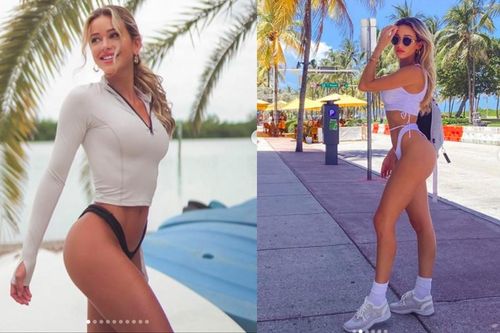 Đường cong 'nảy lửa' của mẫu 9x từng yêu cuồng nhiệt Cristiano Ronaldo
