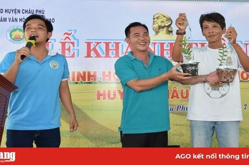 Khánh thành điểm sinh hoạt Câu lạc bộ hoa lan huyện Châu Phú
