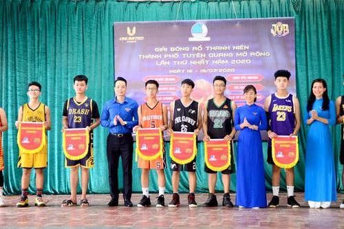 Giải bóng rổ thanh niên thành phố Tuyên Quang mở rộng lần thứ nhất