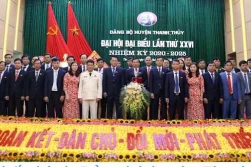 Phú Thọ: Đảng bộ huyện Thanh Thủy tổ chức Đại hội đại biểu lần thứ XXVI, nhiệm kỳ 2020 - 2025