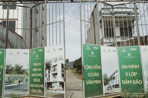 Hòa Bình: Nguy cơ rủi ro tại dự án tự phong The Spring Town?