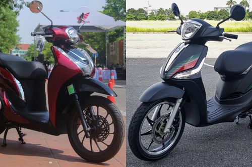 Xe tay ga tầm 60 triệu chọn Honda SH Mode hay Piaggio Liberty?