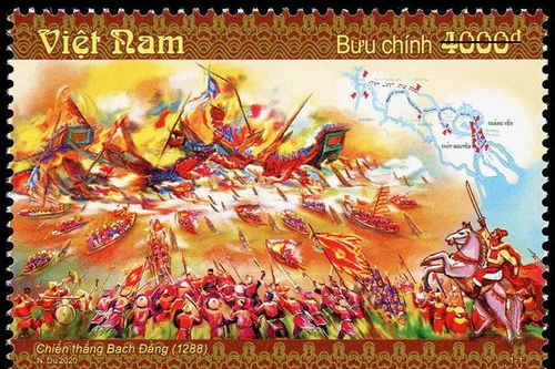 Chiến thắng Bạch Đằng qua bộ tem mới phát hành