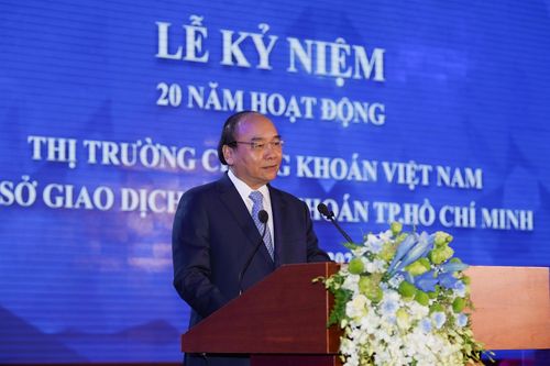 Thủ tướng: Đưa thị trường chứng khoán Việt Nam sớm lên thành thị trường mới nổi