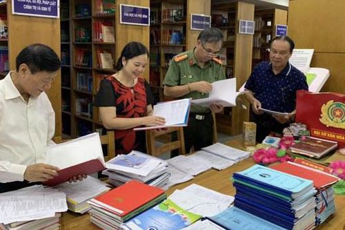 Nhiều hoạt động tại Ngày hội sách và phát động phong trào đọc sách trong CAND