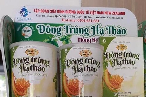 Sữa Đông Trùng Hạ Thảo Hồng Sâm Ngọc Linh quảng cáo 'láo': Có dấu hiệu buôn bán hàng giả?