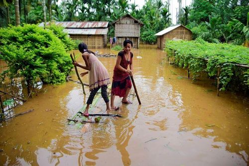 Lũ lụt ở Ấn Độ, Nepal khiến 4 triệu người mất nhà cửa, 189 người chết