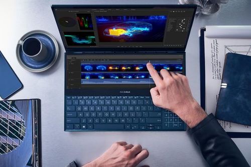 Mẫu laptop có 2 màn hình đang được Google phát triển
