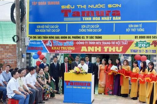 Tập đoàn TAMURA mở hệ thống tại Sóc Trăng