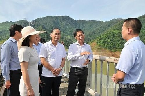 Bộ trưởng Bộ Công Thương thăm Nhà máy Thủy điện Sơn La