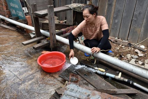 Nhiều giếng nước ở Ia Piơr bốc mùi xăng dầu
