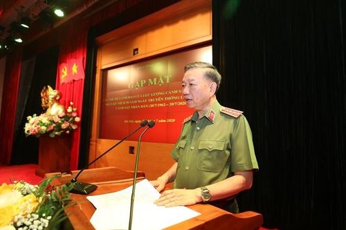 Bộ Công an gặp mặt các thế hệ lãnh đạo lực lượng CSND