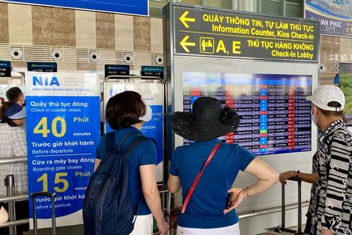 Sân bay quốc tế Nội Bài đổi hình thức thông tin cho hành khách nhằm giảm tiếng ồn