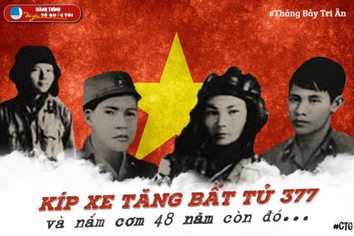 Tháng Bảy tri ân: Những kỷ vật từ kíp xe tăng bất tử 377 tái hiện một thời hoa lửa