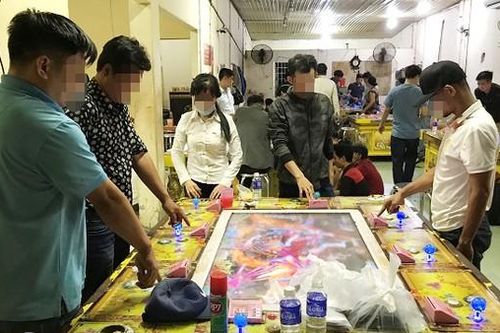 Triệt phá tụ điểm đánh bạc núp bóng game bắn cá