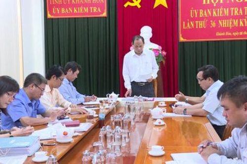 Kỷ luật cảnh cáo Phó Tổng Giám đốc Công ty Yến sào Khánh Hòa