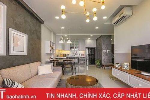 Căn hộ đẹp lạ với tông màu xám