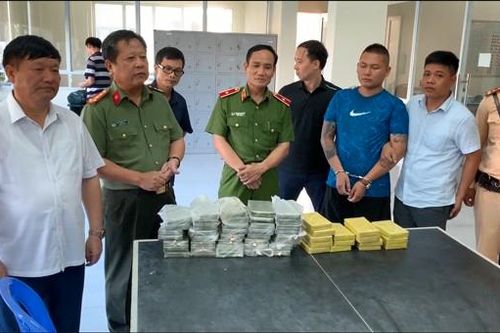 Triệt phá chuyên án ma túy lớn thu giữ 54 bánh heroin