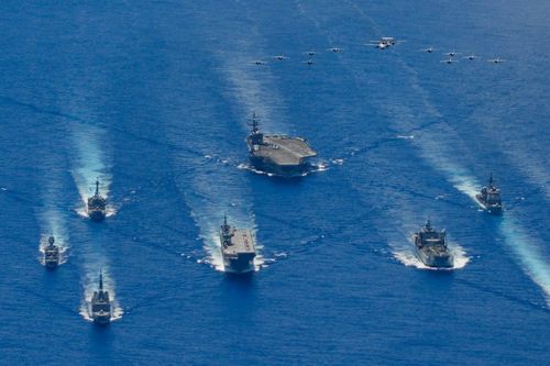 'Bộ tứ Kim cương' tập trận đồng loạt, gửi thông điệp cảnh báo Bắc Kinh