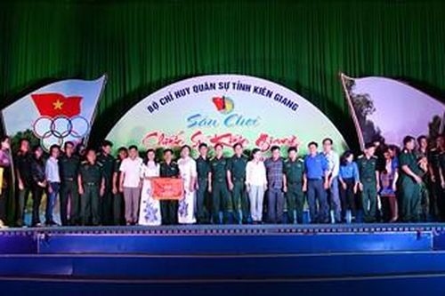 Sôi nổi, hào hứng sân chơi 'Chiến sĩ Kiên Giang'