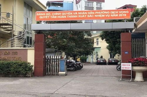 Kiểm điểm trách nhiệm UBND phường Dịch Vọng và Đội Quản lý trật tự xây dựng quận Cầu Giấy