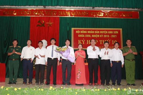 Bầu chức danh Chủ tịch HĐND, Chủ tịch UBND huyện Anh Sơn