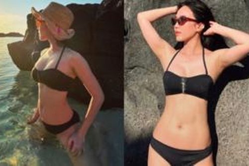 Hiếm hoi mới thấy Diệu Nhi diện bikini, dân mạng thốt lên: Body 'rất gì và này nọ'