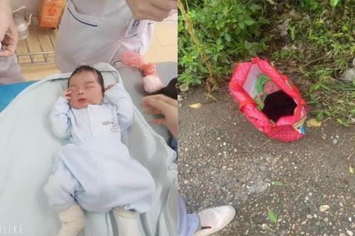 Hà Nội: Bé trai 1 ngày tuổi còn nguyên dây rốn bị bỏ rơi giữa trưa nắng