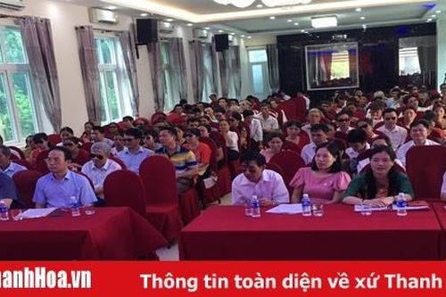 Hội Người mù tỉnh Thanh Hóa biểu dương các tập thể, cá nhân điển hình tiên tiến trong phong trào thi đua yêu nước