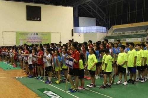 524 VĐV tham dự Giải cầu lông các nhóm tuổi thiếu niên toàn quốc năm 2020