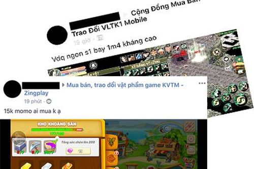 Mua bán vật phẩm game bất chấp quy định cấm