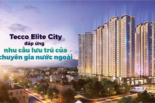 Tecco Elite City đáp ứng nhu cầu lưu trú của chuyên gia nước ngoài