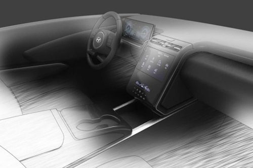 Hyundai Tucson 2021 lộ diện hình ảnh khoang lái?