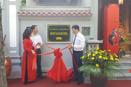 Khánh thành tu bổ ngôi đình cổ bên hồ Hoàn Kiếm